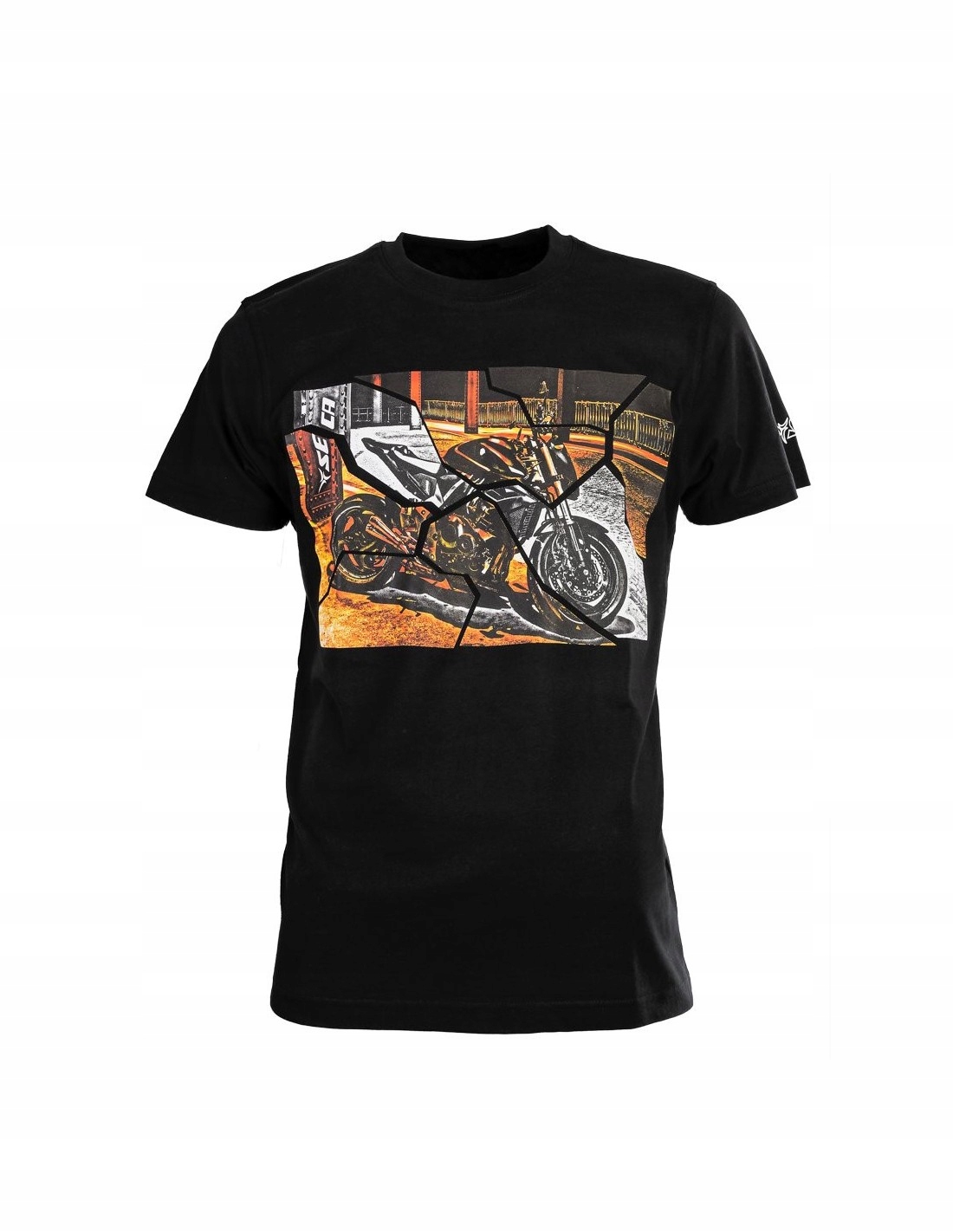 KOSZULKA MOTOCYKLOWA SECA BRIDGE BLACK L