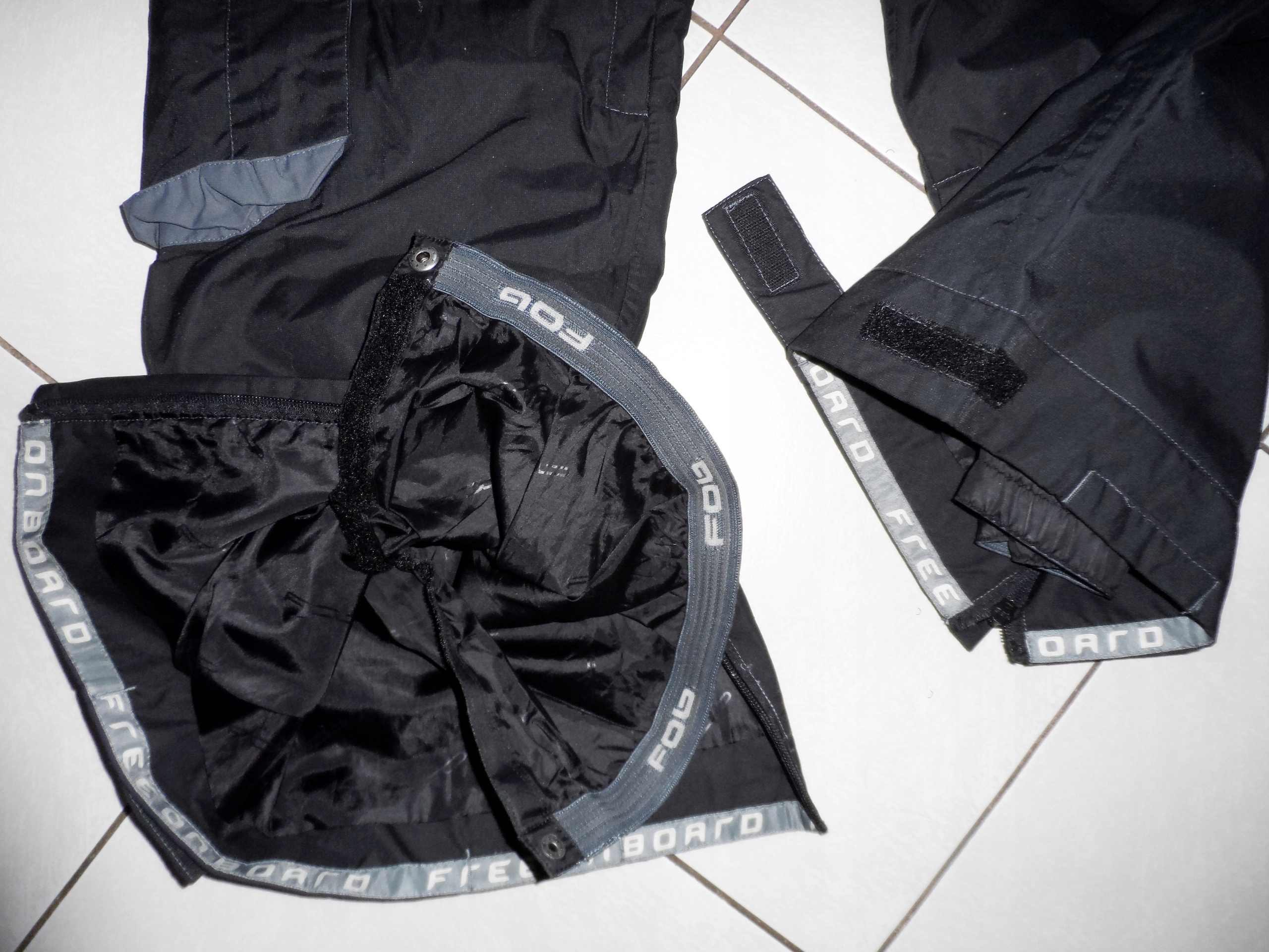 FOG jak NOWE CZARNE suuuper SPODNIE NA ŚNIEG r M na170 Płeć kobieta