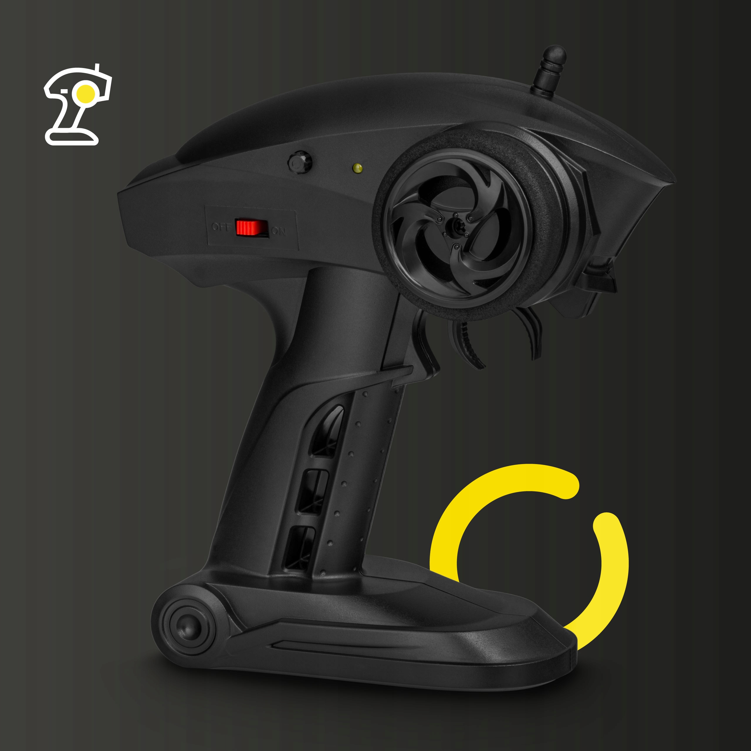 Automobilis Automatinis nuotolinio valdymo pultas RC automobilis 4x4 100m 30km/h Valdymo kanalų skaičius 1