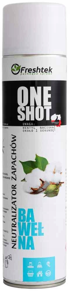 

One Shot Neutralizator Zapachów Bawełna 600 ml
