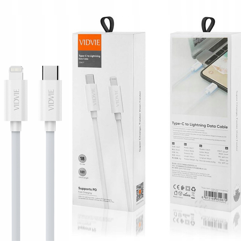 

Kabel Szybkiego Ładowania Do Iphone Lightning 1M