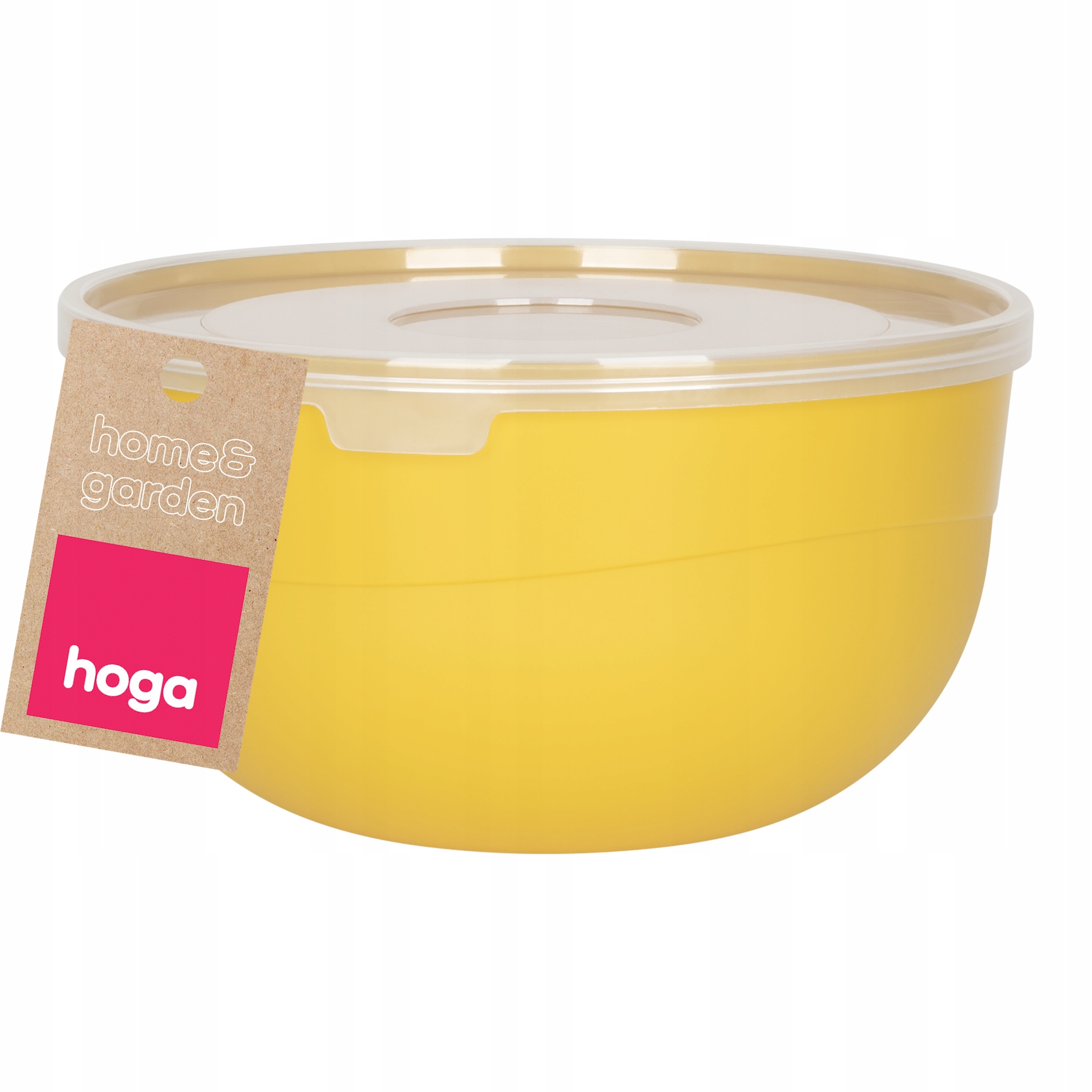 HOGA 1007 MISECZKA musztardowa 1,2l Z POKRYWKĄ