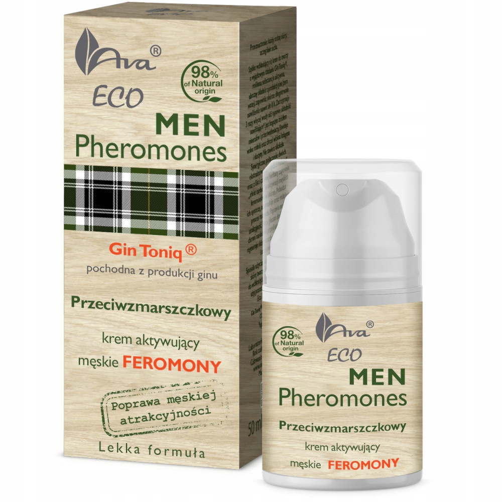 AVA LABORATORIUM ECO MEN PHEROMONES KREM PRZECIWZMARSZCZKOWY 50ml