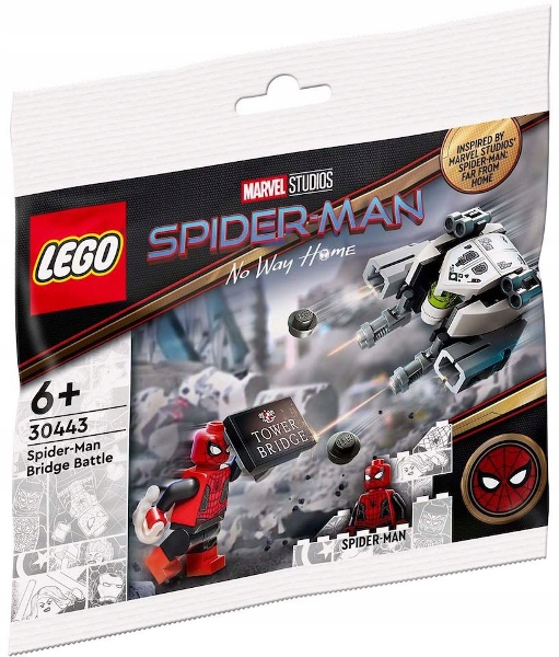 LEGO SPIDER-MAN 30443 POJEDYNEK NA MOŚCIE SASZETKA