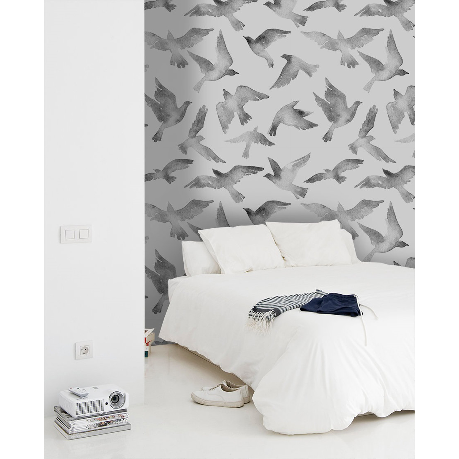 

Samoprzylepna fototapeta Lecący ptak 250x104 cm