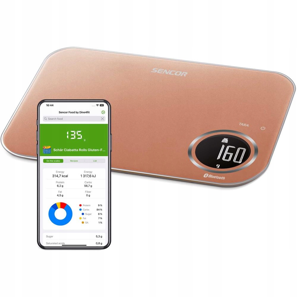 Váha kuchyňská Sencor Sks 7176GD