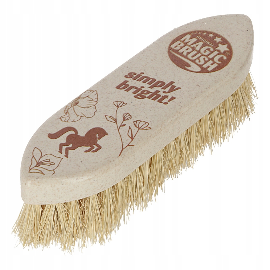 Szczotka dla koni z agawy ogon i grzywa MagicBrush 18cm