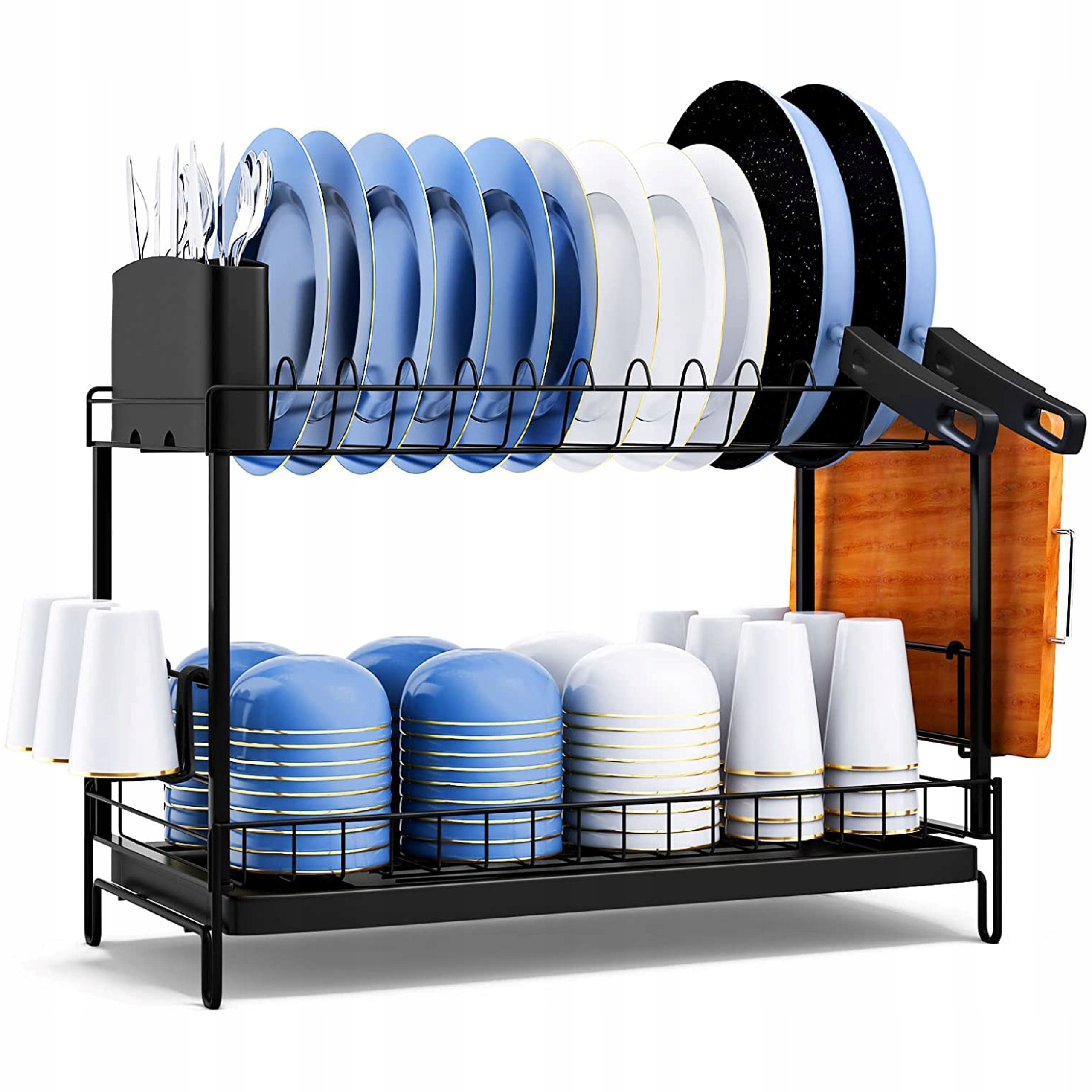 

Ociekacz Do Naczyń 2-POZIOMOWA Suszarka Duży Zlew