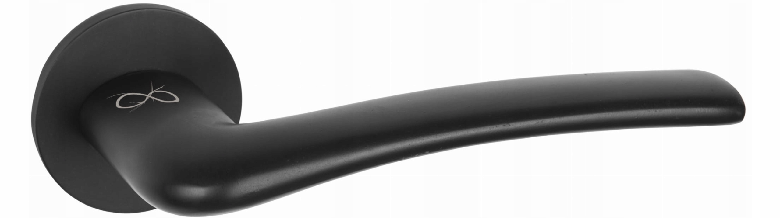Kľučka Vento čierna Infinity Line Kvno S O B00