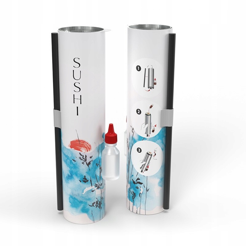 Tuba na sushi Push’Eat Tubes – balení na sushi 200 mm/55 mm 90 ks