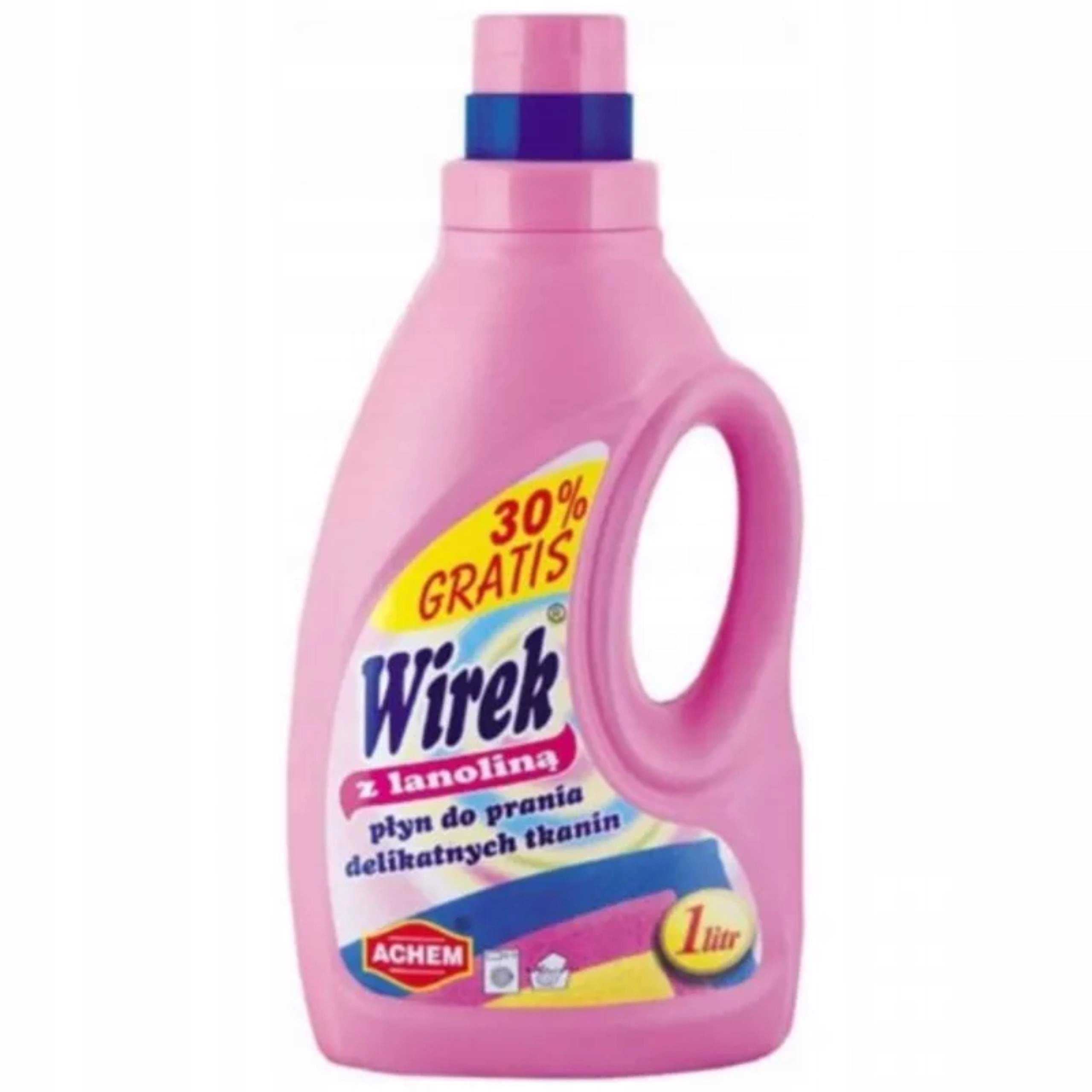 

Wirek Płyn do prania tkanin delikatnych 1L