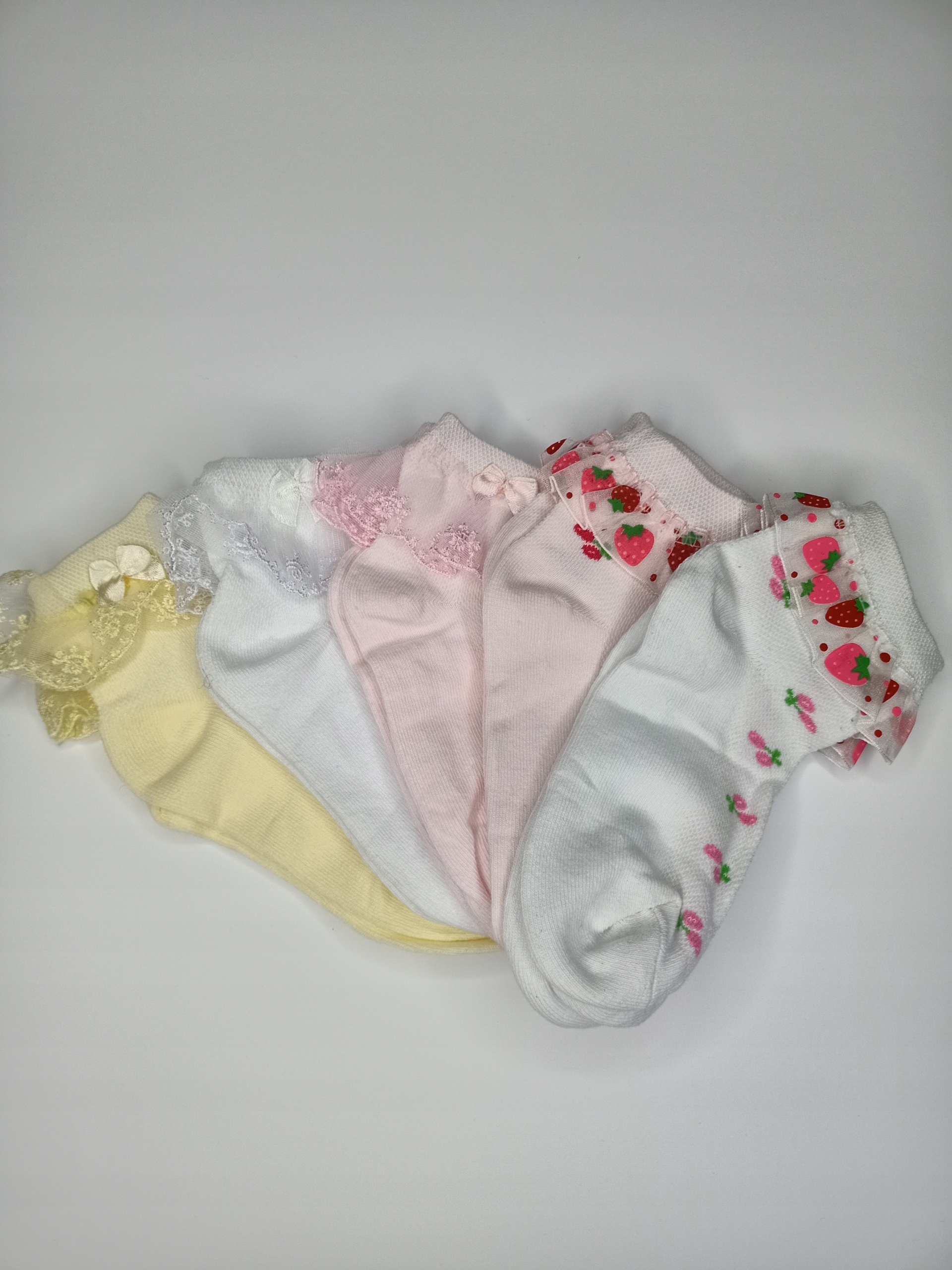 

Skarpetki dziewczęce 23-26 5 par