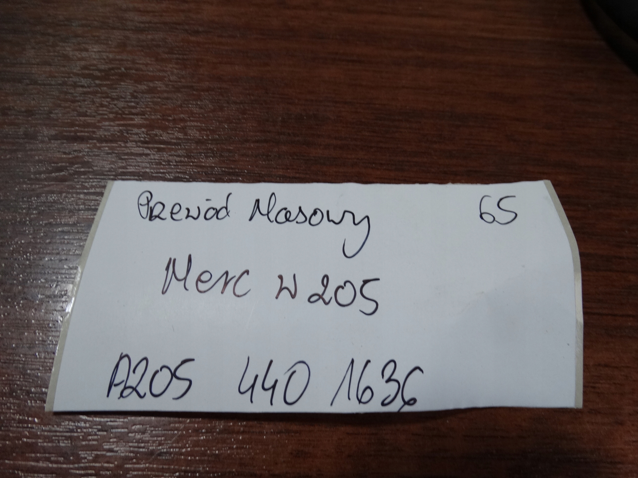 IDEALNY PRIJENOS MASOWY MERCEDES W205 1