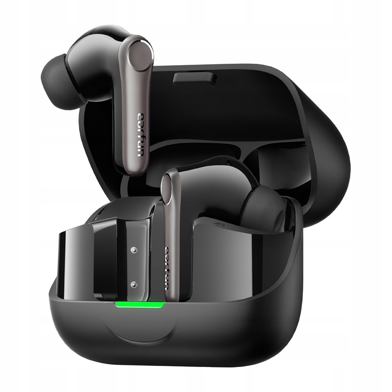 EarFun Air Pro 4+ słuchawki TWS bezprzewodowe Bluetooth 6.0 ANC LDAC czarne