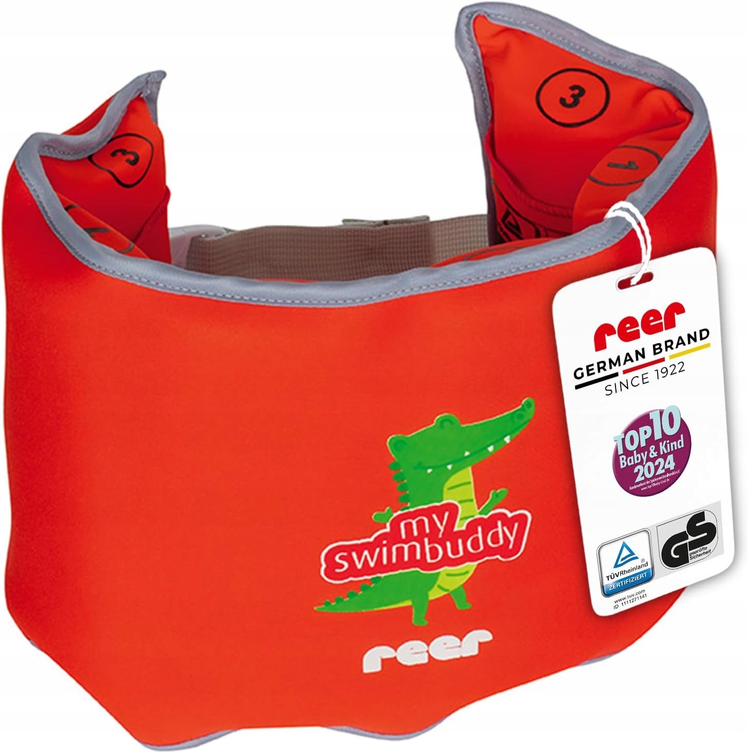 Plavecký Pás Reer 15-30 Kg Neopren Nastavitelný Bezpečné Učení