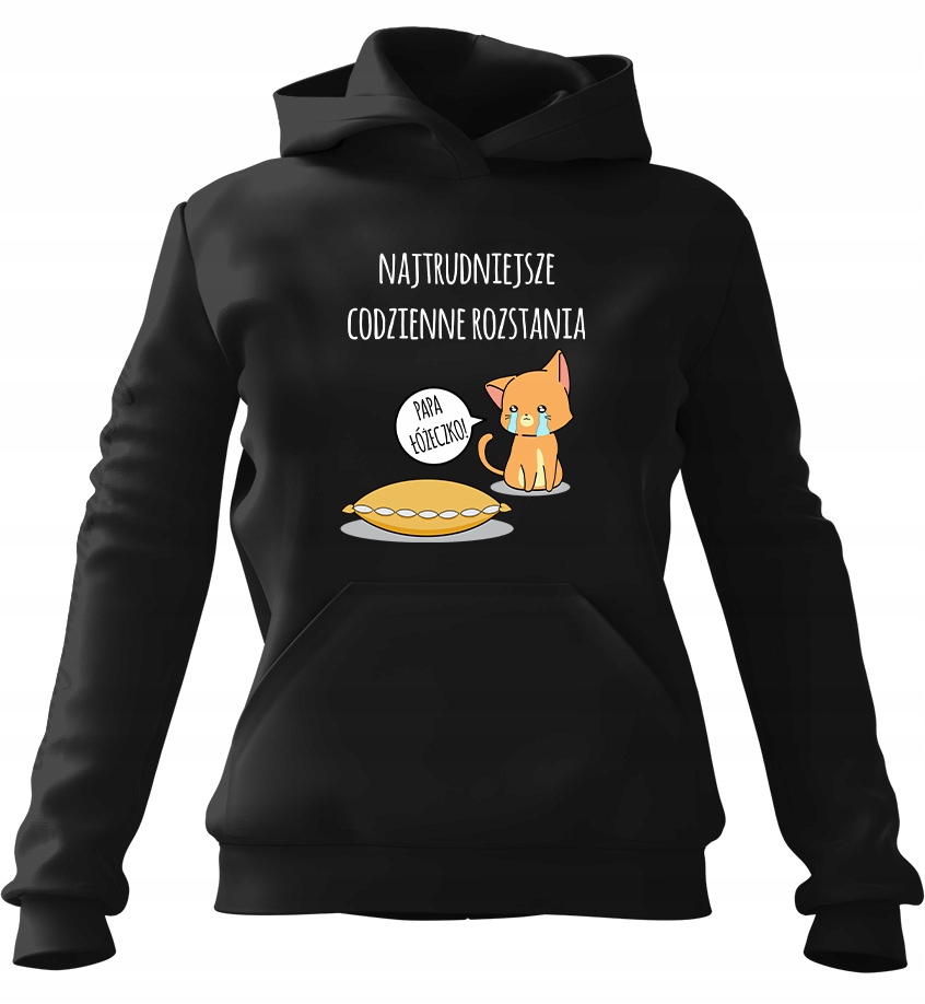 Dámská Mikina Pa Pa s kapucí černá XL
