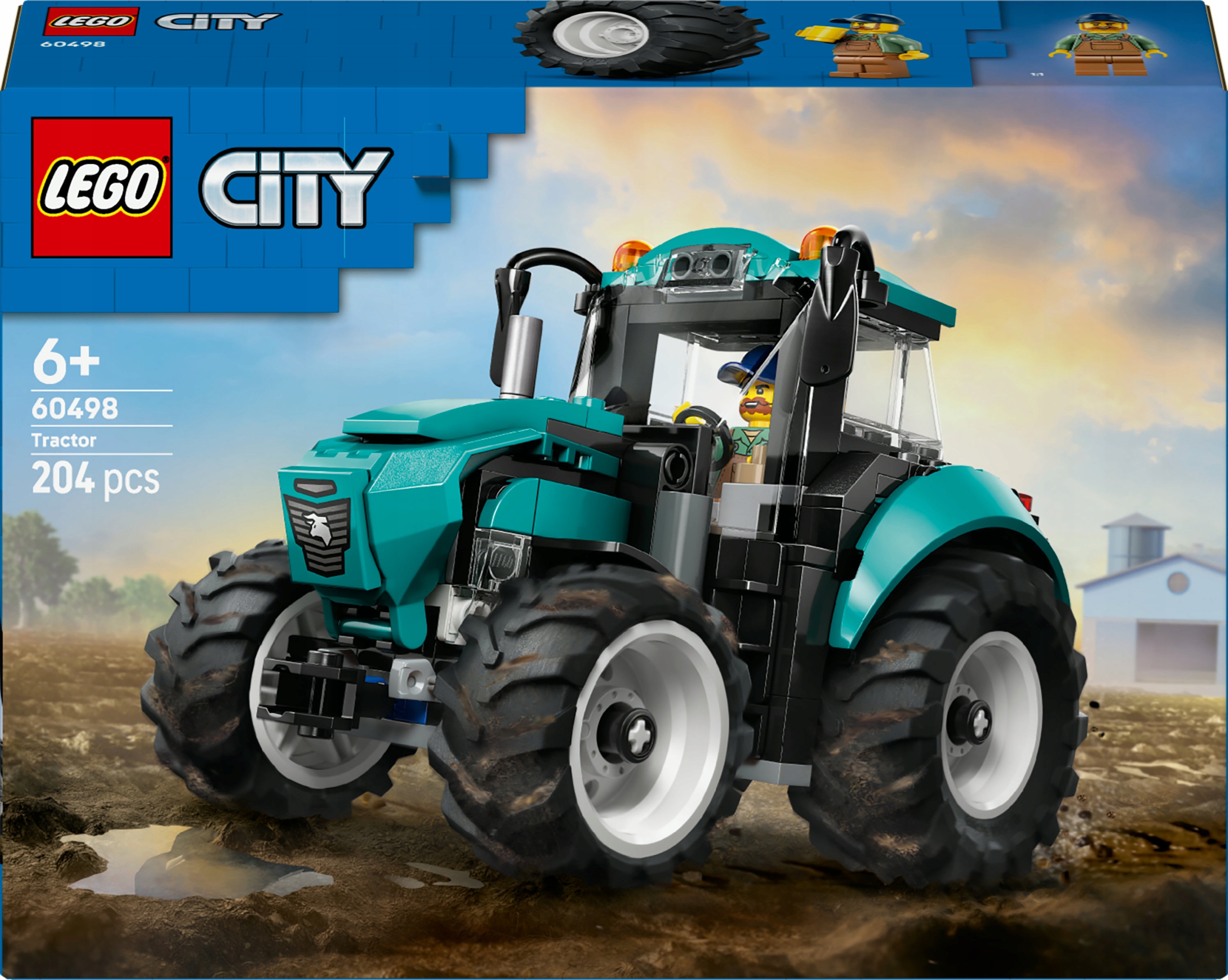 Lego City Traktor 60498