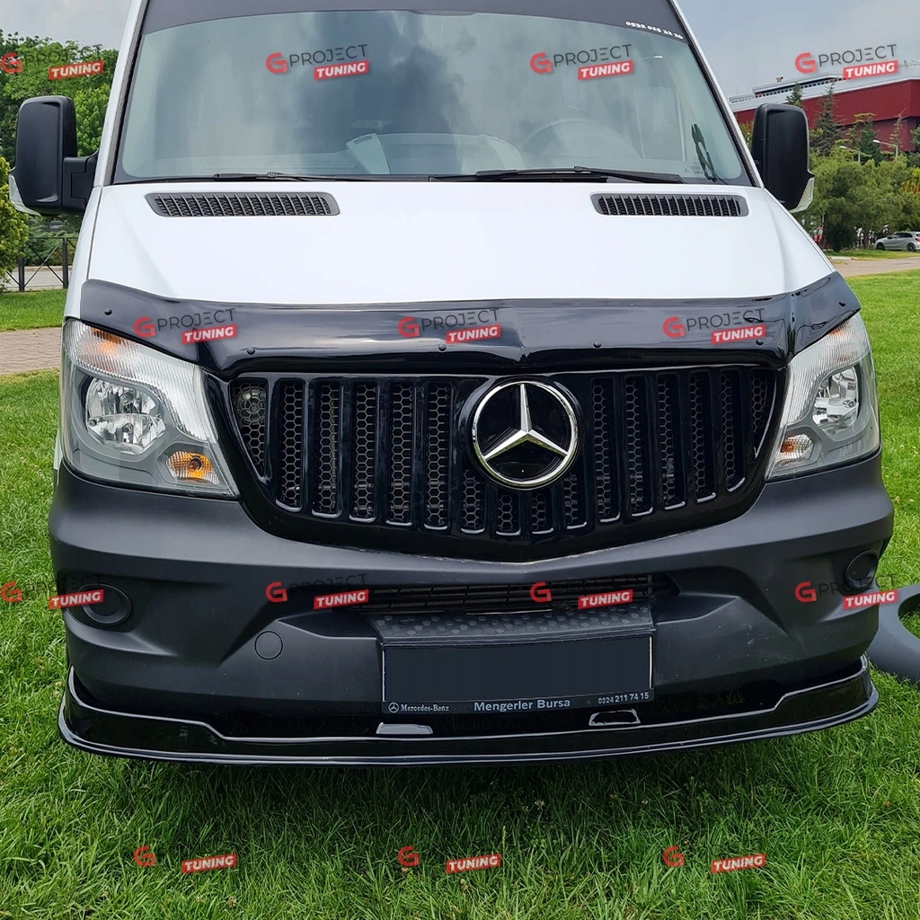 Dokładka zderzaka przód MERCEDES SPRINTER (B906) 2014-2018 czarny połysk EAN (GTIN) 4099654100330