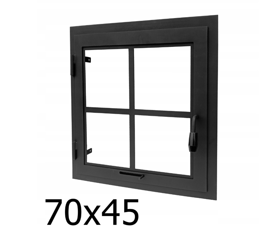 Dveře Do Krbu Krbové Okénko Vitráž Vitrína Do Kamna 70x45