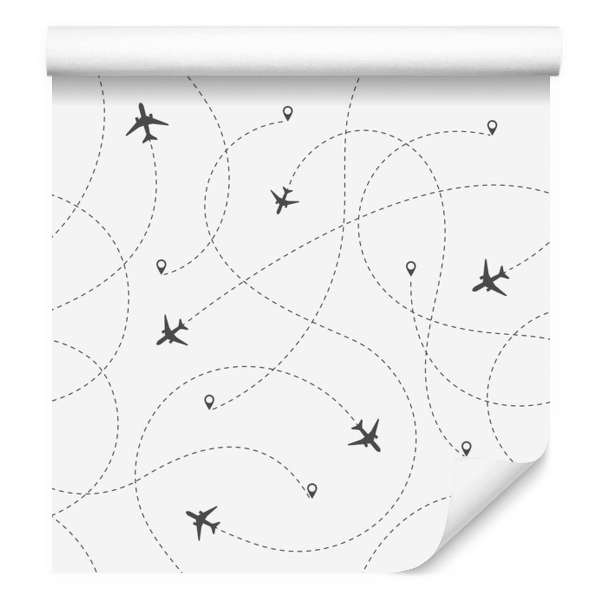 Tapeta Letadla do obývacího pokoje a ložnice 50x1000 cm