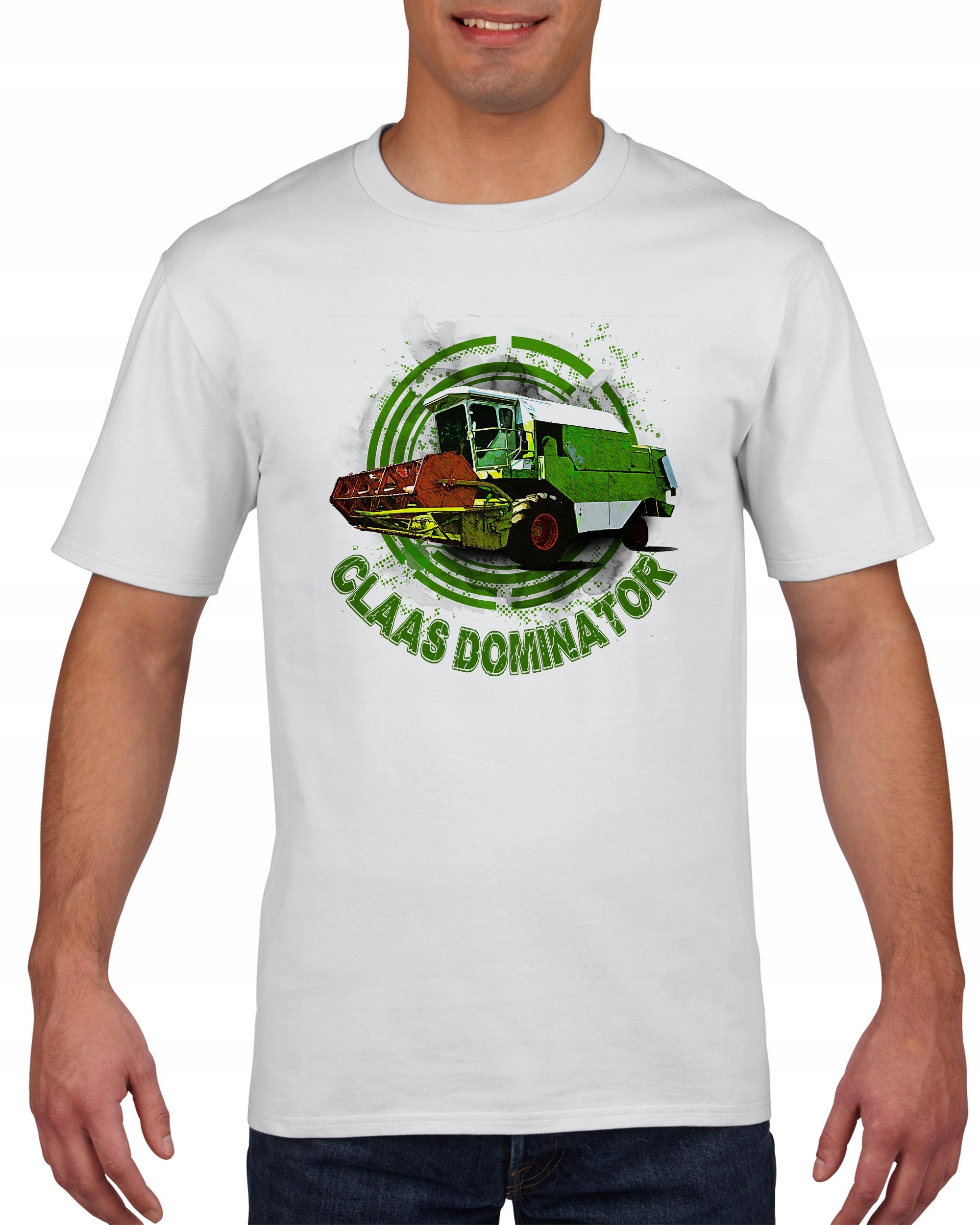 

Koszulka męska Claas Dominator Kombajn Rolnik M
