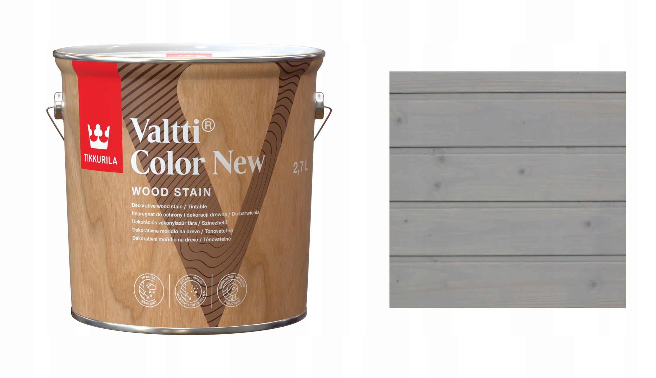 Tikkurila Valtti Color New 2,7L 246A Crane Ochranný Impregnát