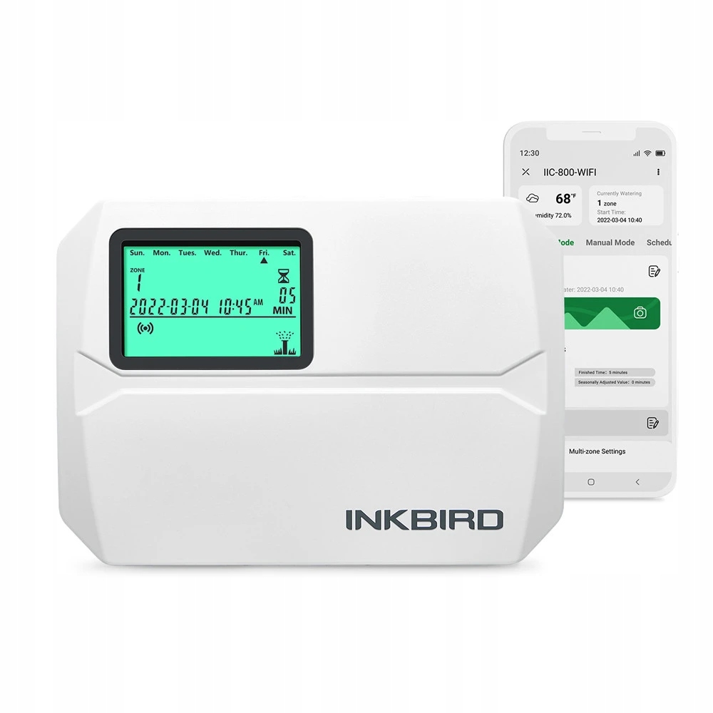 Inkbird IIC-800-WIFI 8-ZÓNOVÝ Zavlažovací Počítač