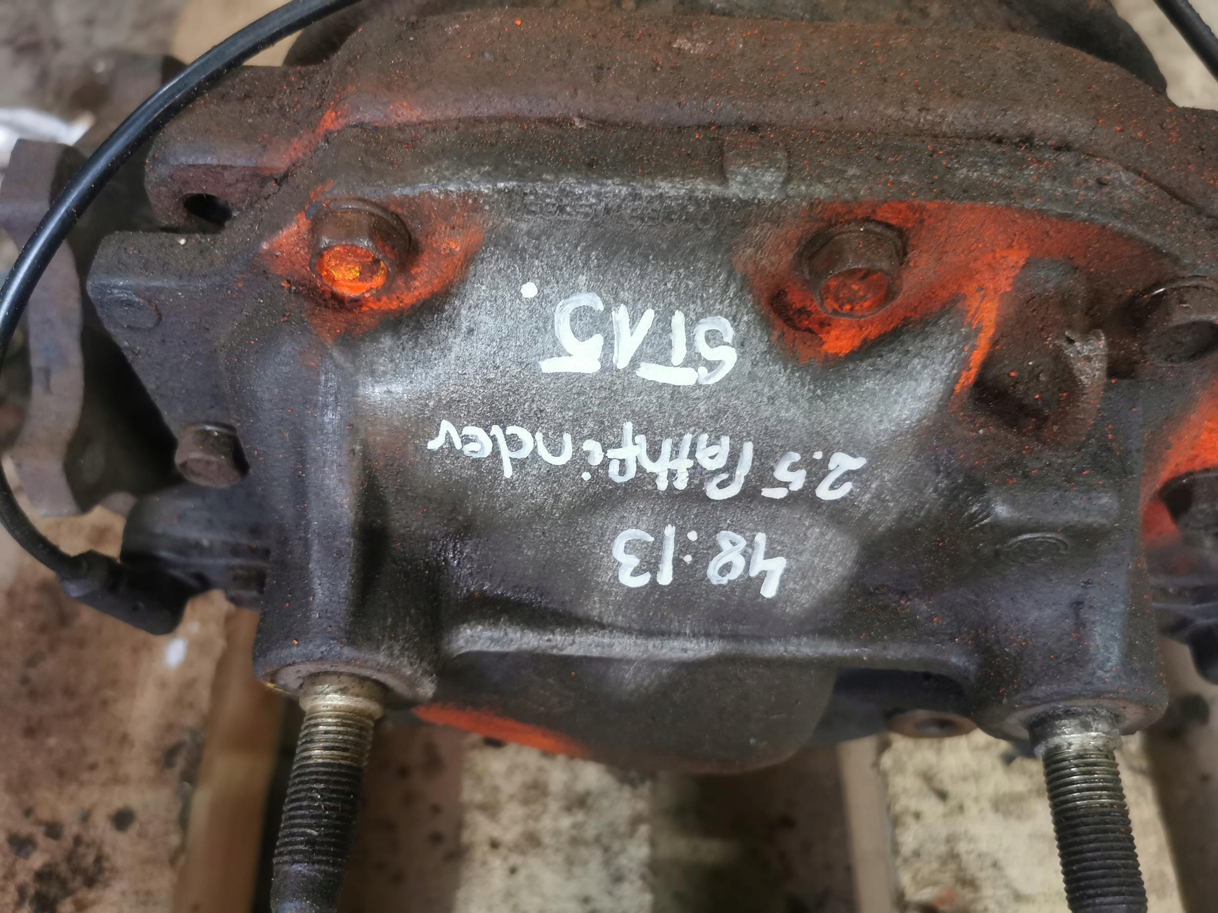 differential diff rear part NISSAN PATHFINDER III R51 2.5 DCI - 174KM 48:13