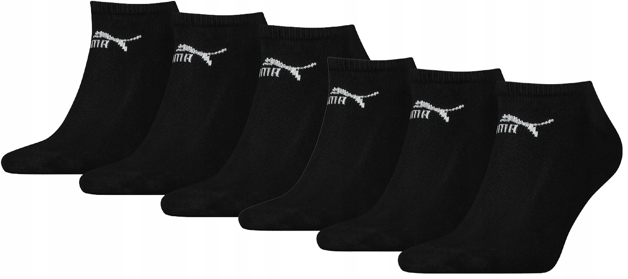 PUMA Skarpety STOPKI black 6 par 39-42