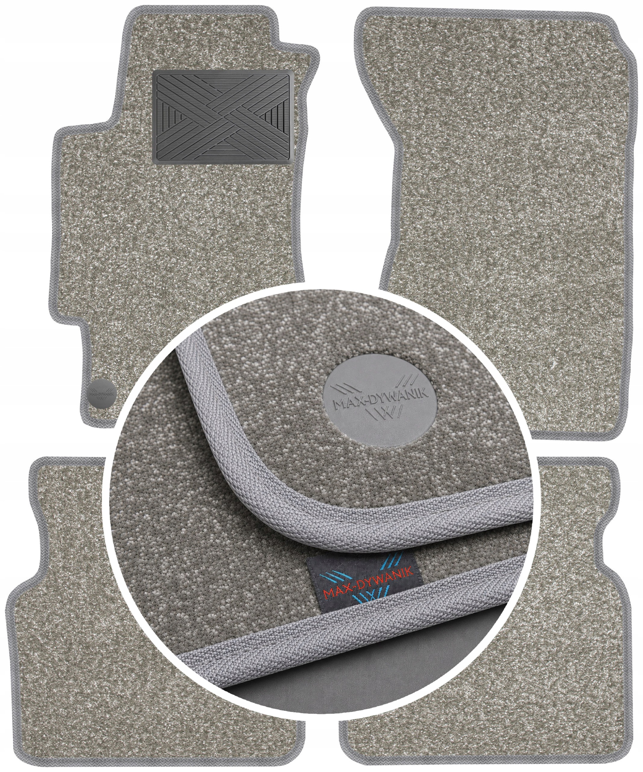 Subaru Impreza II 2000-2007 Koberce do auta Perl-Line 12 mm