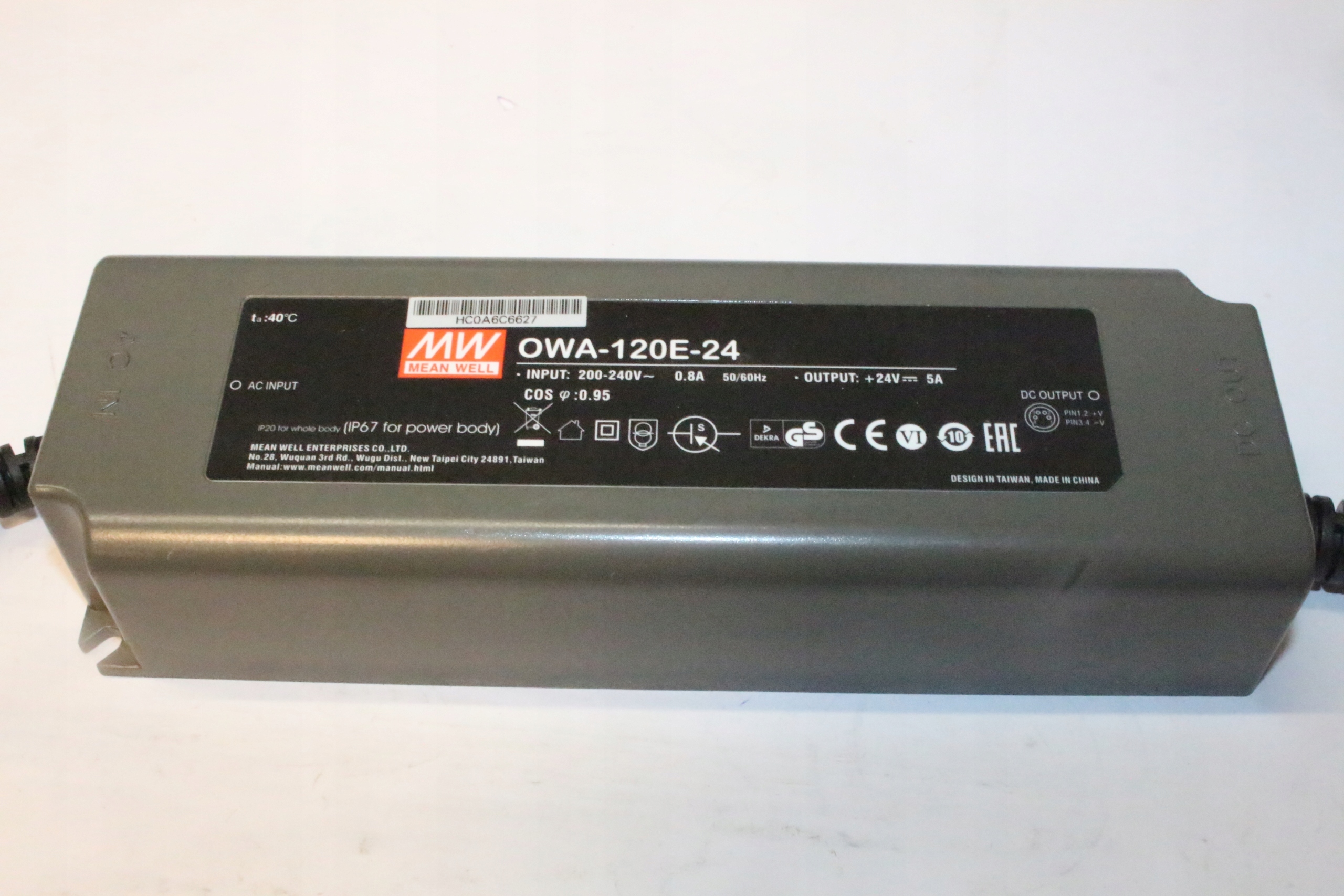 Zasilacz stałonapięciowy Mean Well OWA-120E-24 Marka Mean Well
