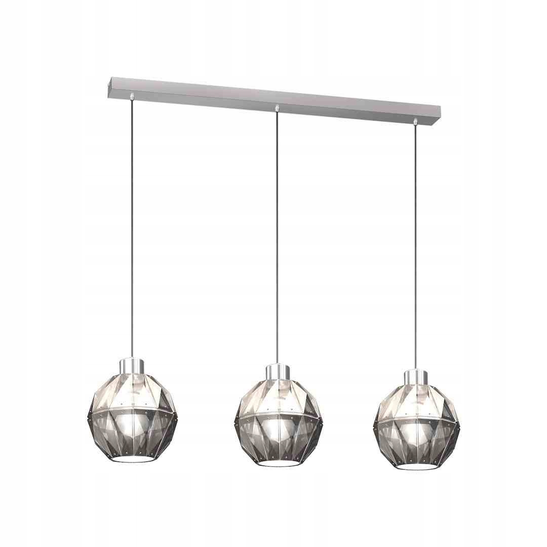 MiLAGRO Závesná lampa Como 3Xe27 Led Stropný luster Osvetlenie