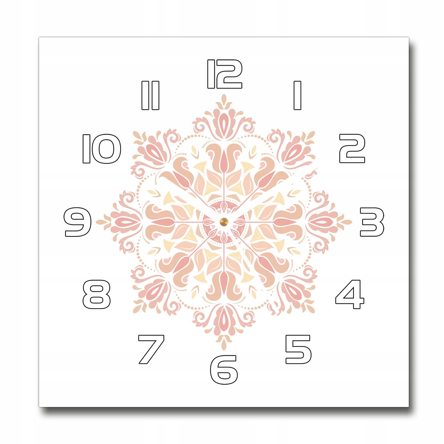 

Zegar szklany idealny na prezent Ornamenty 30x30