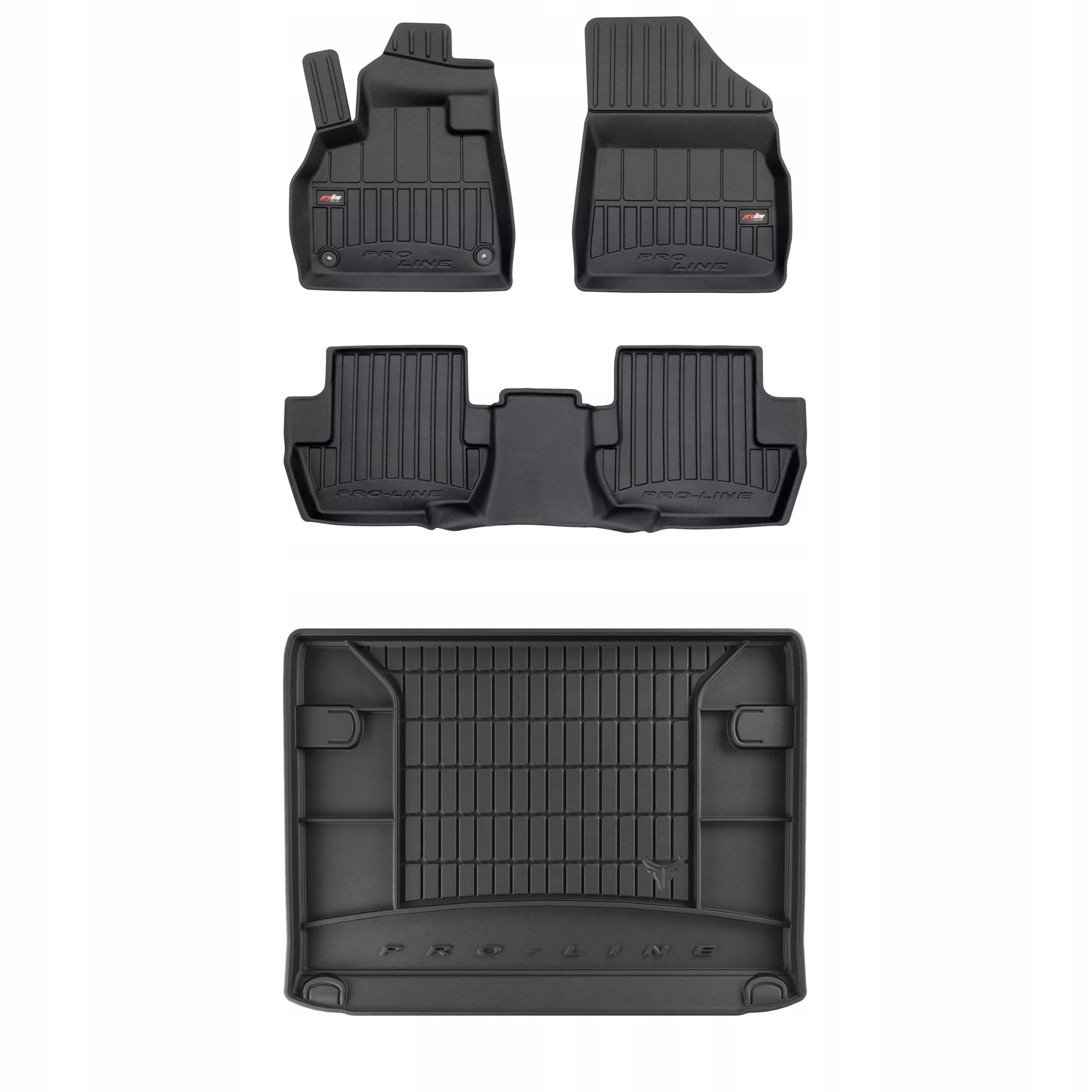 3D gumová sada koberců a rohožek Citroen DS5 2011-2015 Hatchback, bez subwo