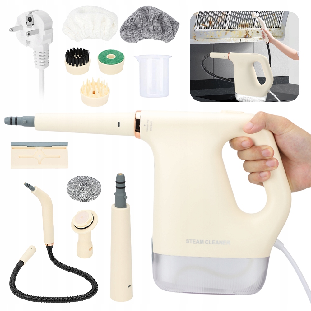 Přenosný Parní Čistič, Který Dezinfikuje A Sterilizuje, Čistí A Odmašťuje Dům
