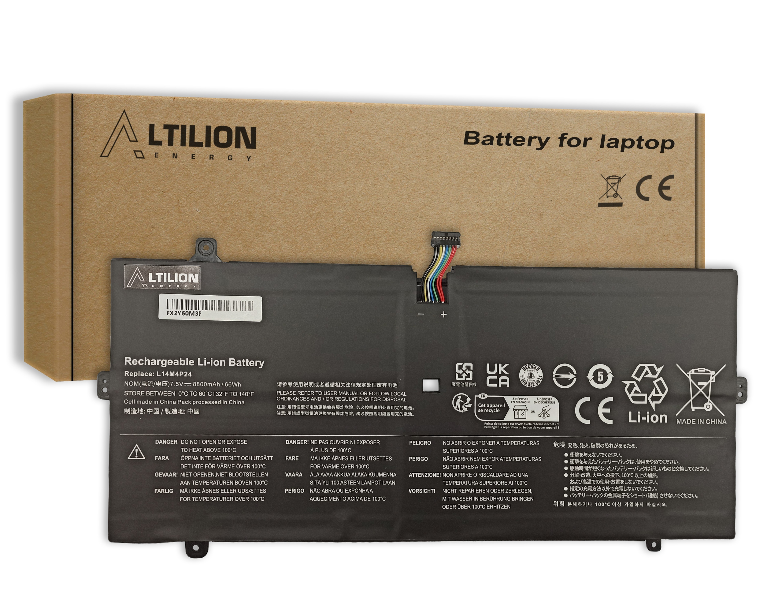 Batéria Altilion Energy L14M4P24 kompatibilná s Lenovo