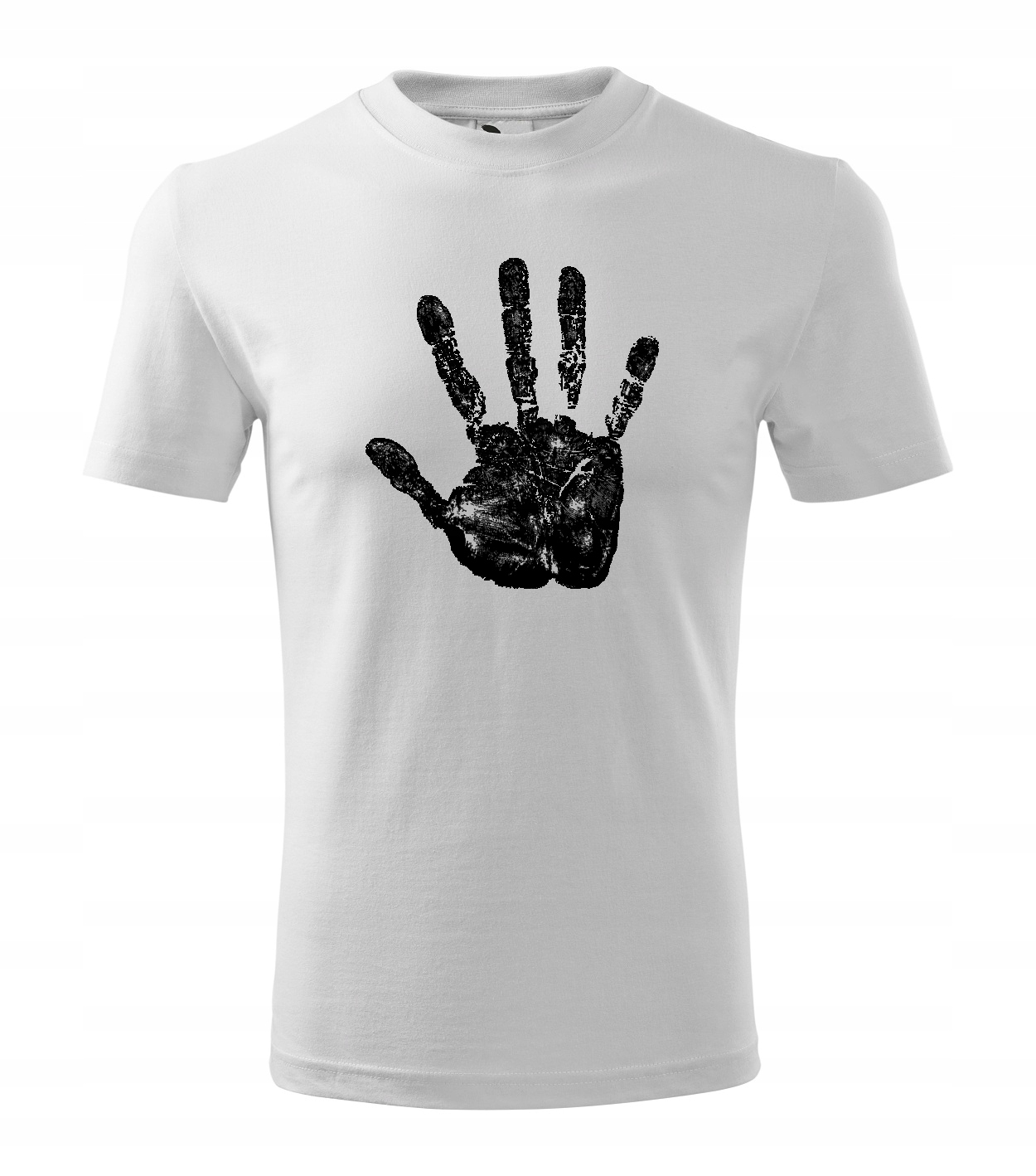 

Koszulka T-shirt Hand Ręka stop linie papilarne