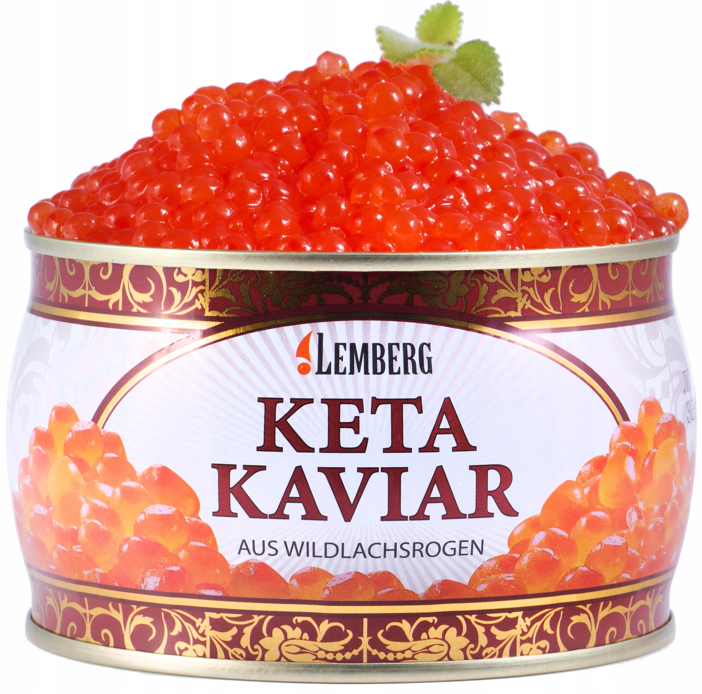 Levně Kaviár z lososa Keta Lemberg 400 g Červený Delikates z Německa