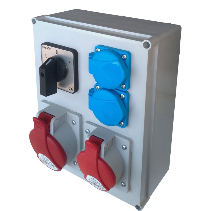 Rozvádzač Stavebný Rozvádzač Silová Skrinka Vypínač L-o-p Lop