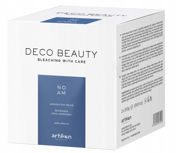 

Rozjaśniacz Artego No-am Deco Beauty 1000g
