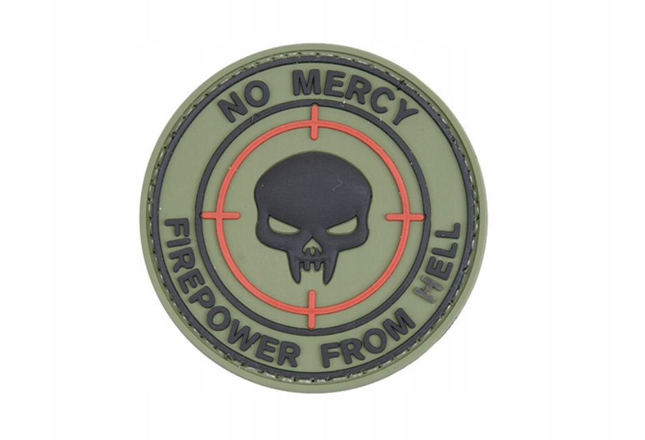 Naszywka 3D No Mercy – Kinetic Working Group