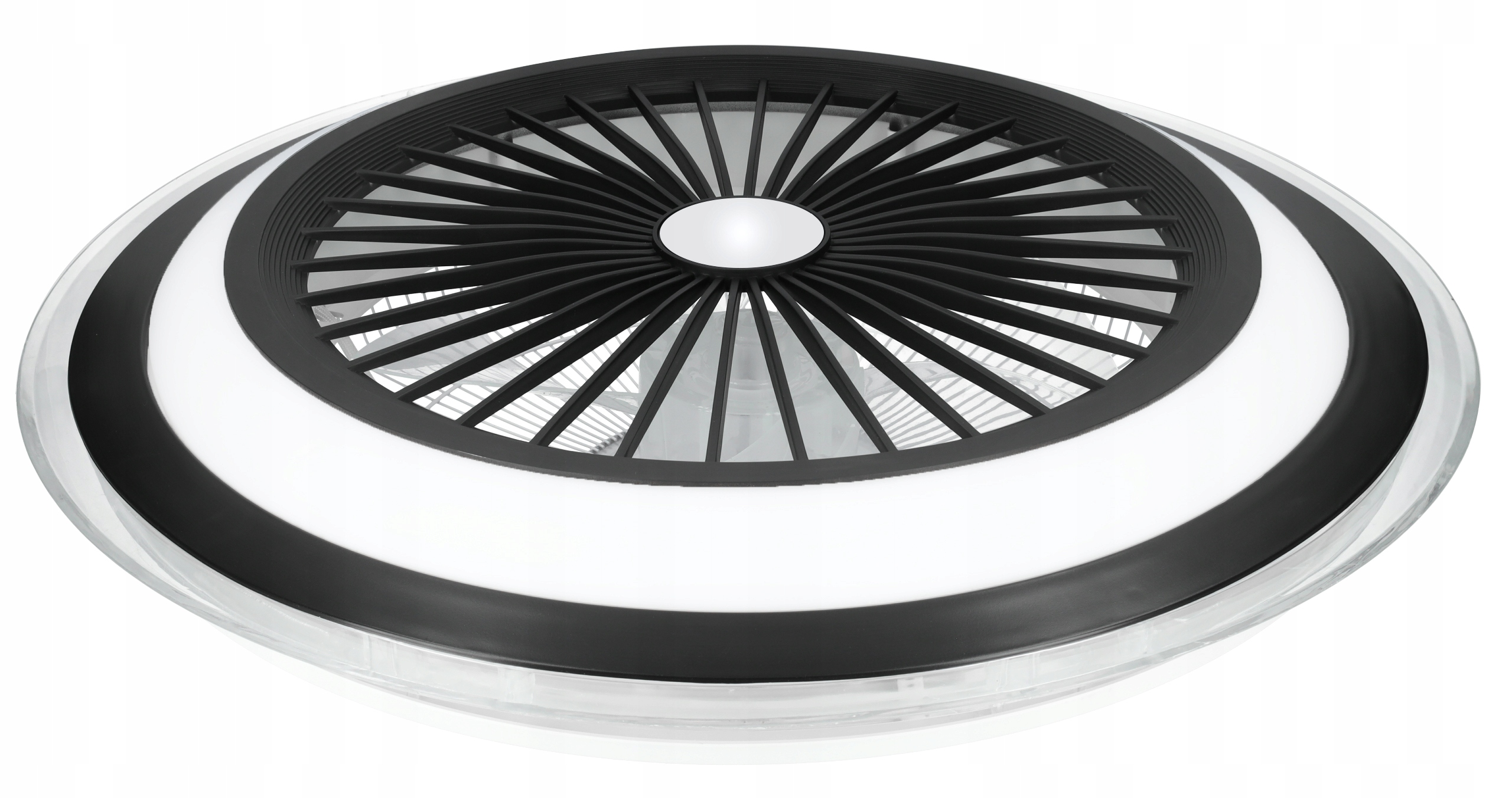 MENNYEZETI VENTILÁTOR LÁMPA LED 52 CM NAGY MÉRET, BLUETOOTH ALKALMAZÁSSAL Modell 1906