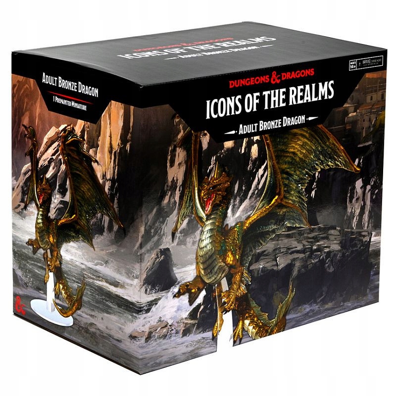 

DnD Icons of the Realms Figure Adult Bronze Dragon