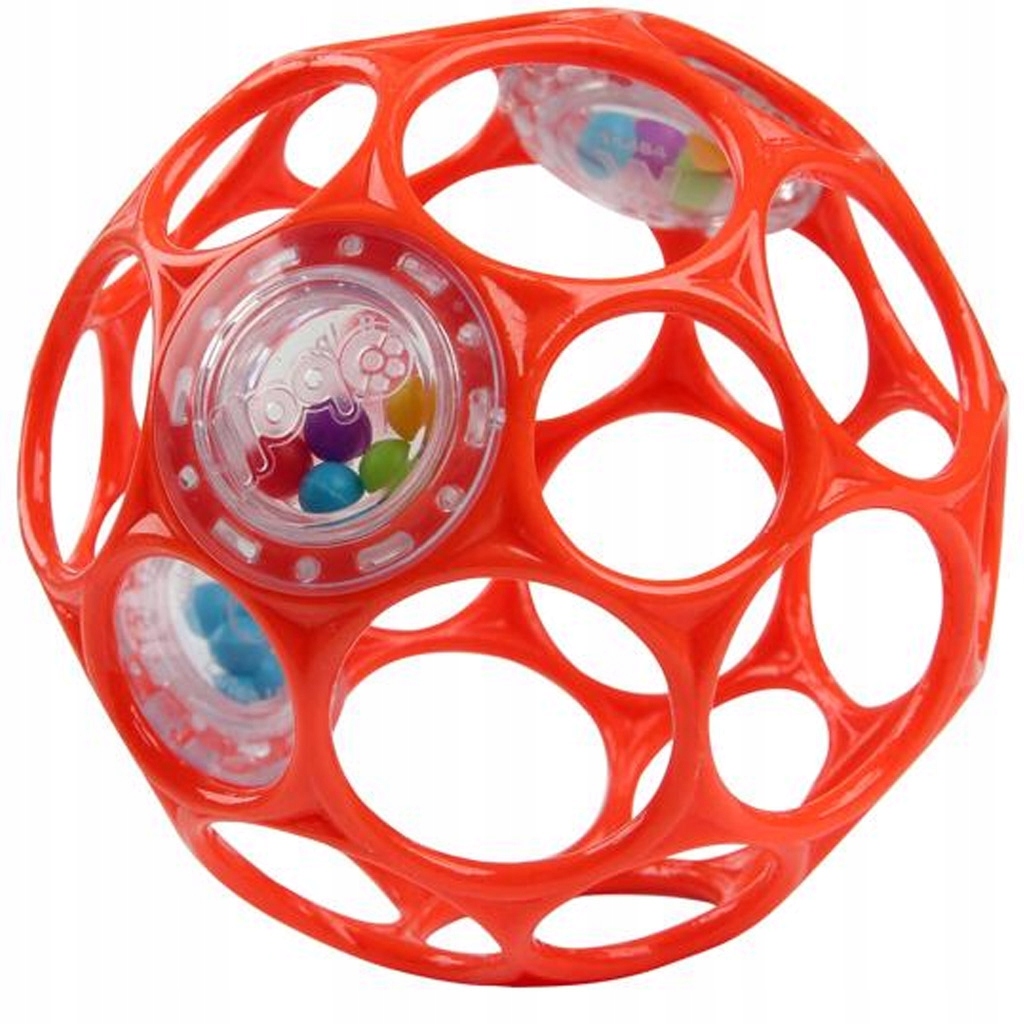 

Oball Piłka z grzechotką 10 cm dla dziecka 0m+