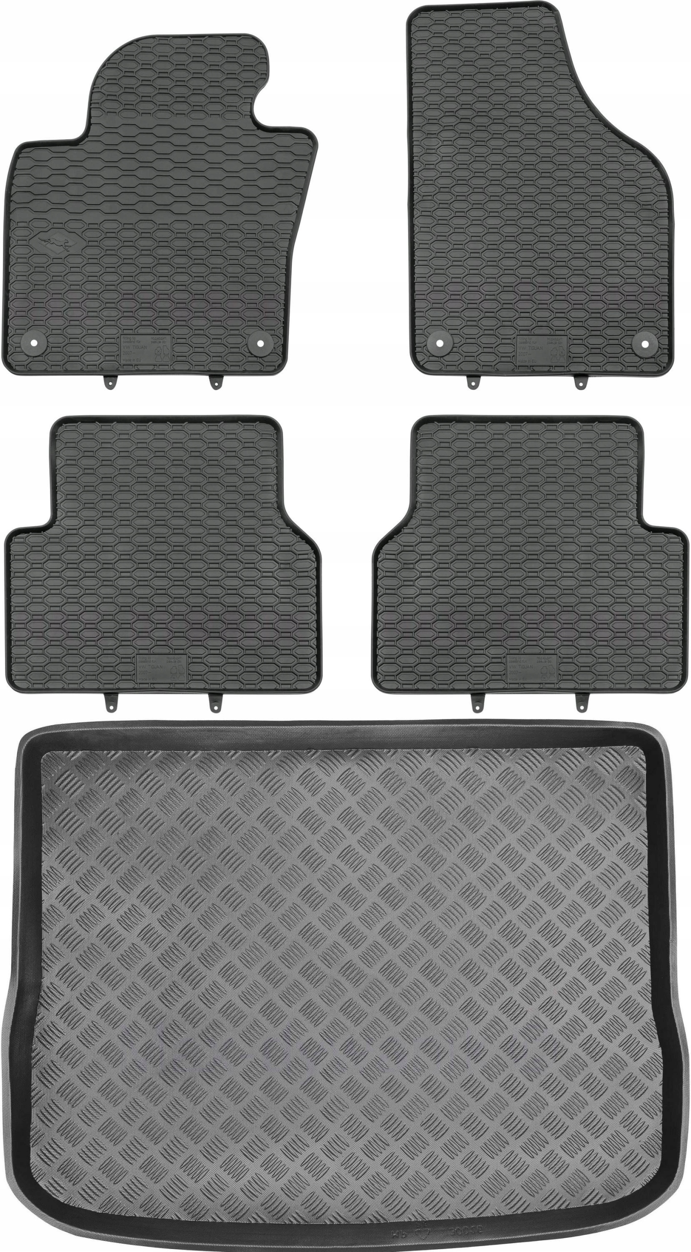Vw Tiguan I Suv 5os 2007-2016 Vložka a koberce