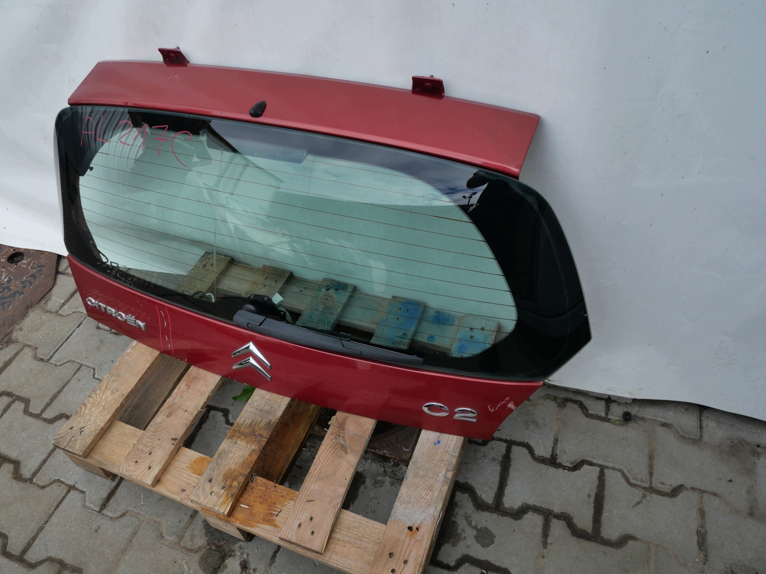 CITROEN C2 trunk door cover boot