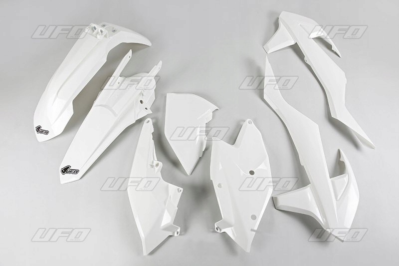 Ufo Sada Plastov Ktm Exc/exc-f Tpi 17-19, Farba Biela
