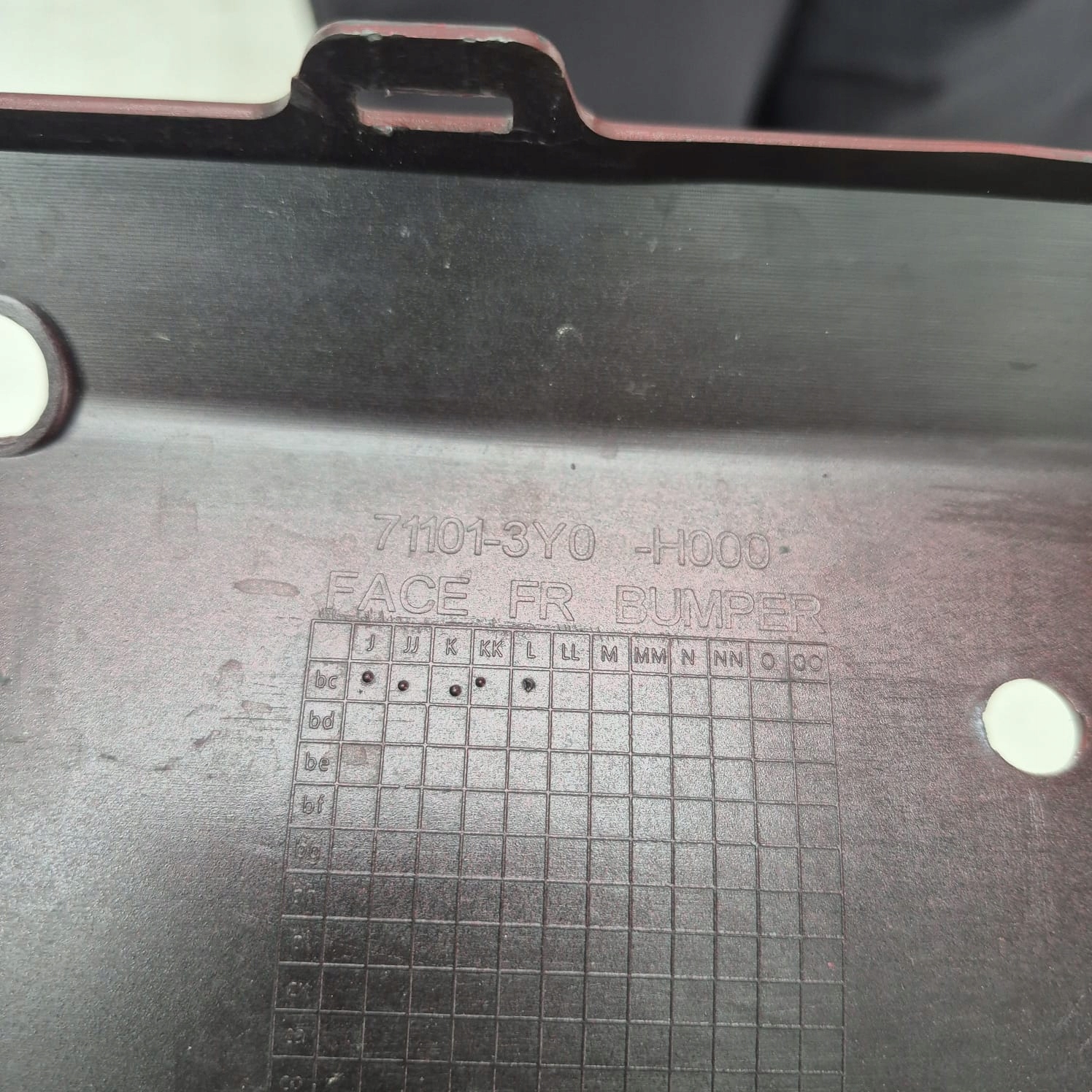 HONDA ZR-V 23-> bumper front front PDC