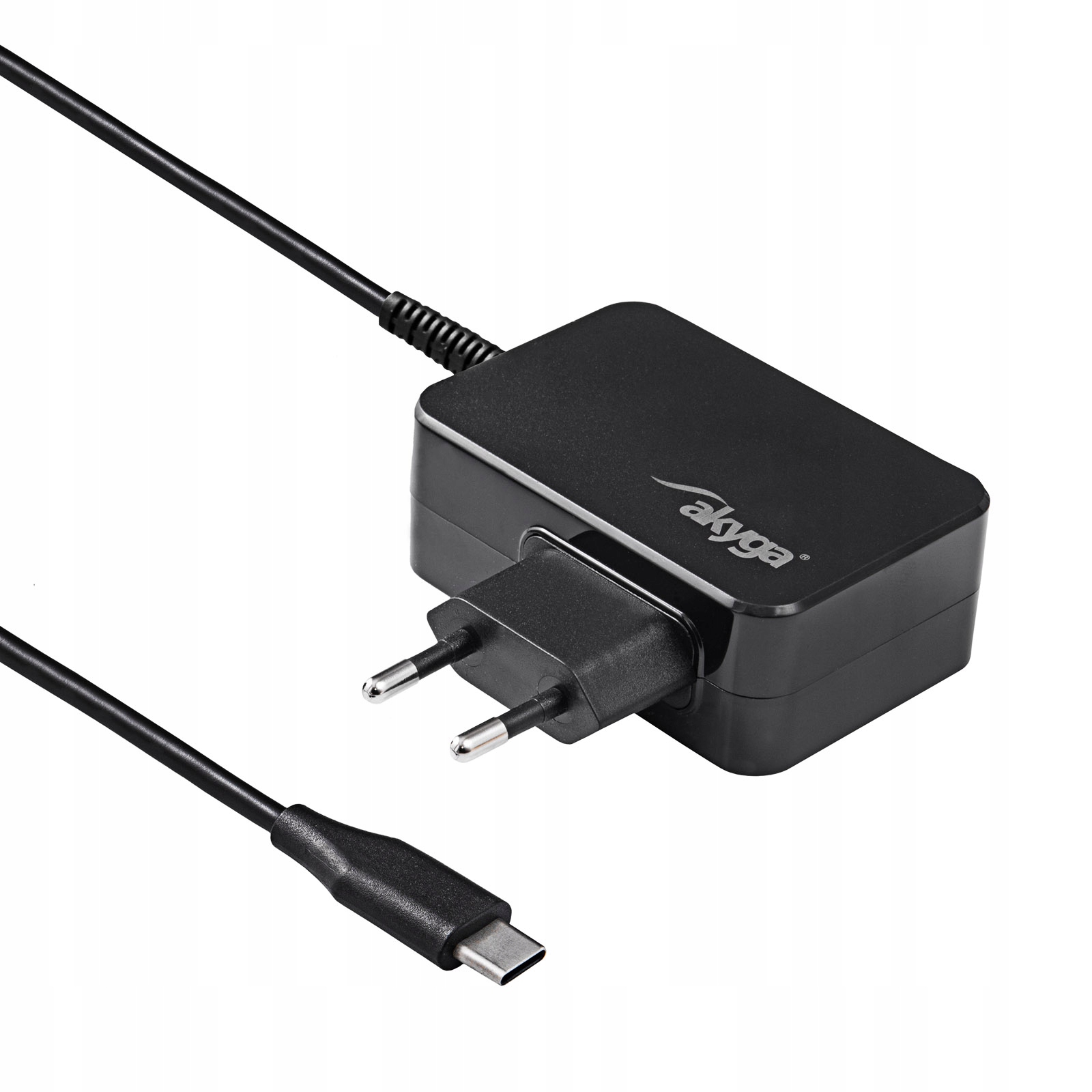 AKYGA Zasilacz do notebooka Akyga AK-ND-81 5-20V / 3-3.25A 65W USB type C 1.8m GaN — 7