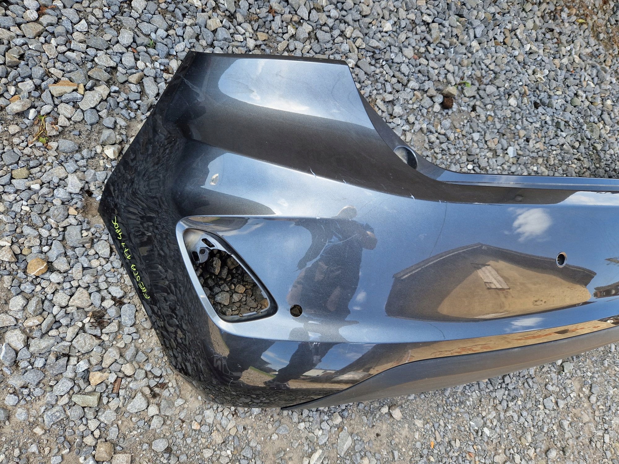 bumper rear FORD FIESTA MK8 2017R->